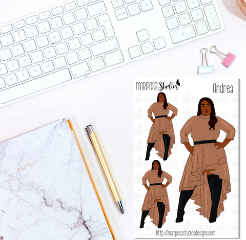 Andrea - Planner Stickers