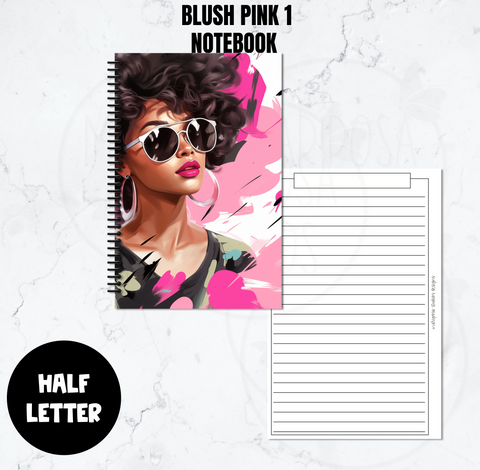 Blush Pink 1 | Spiral Notebook