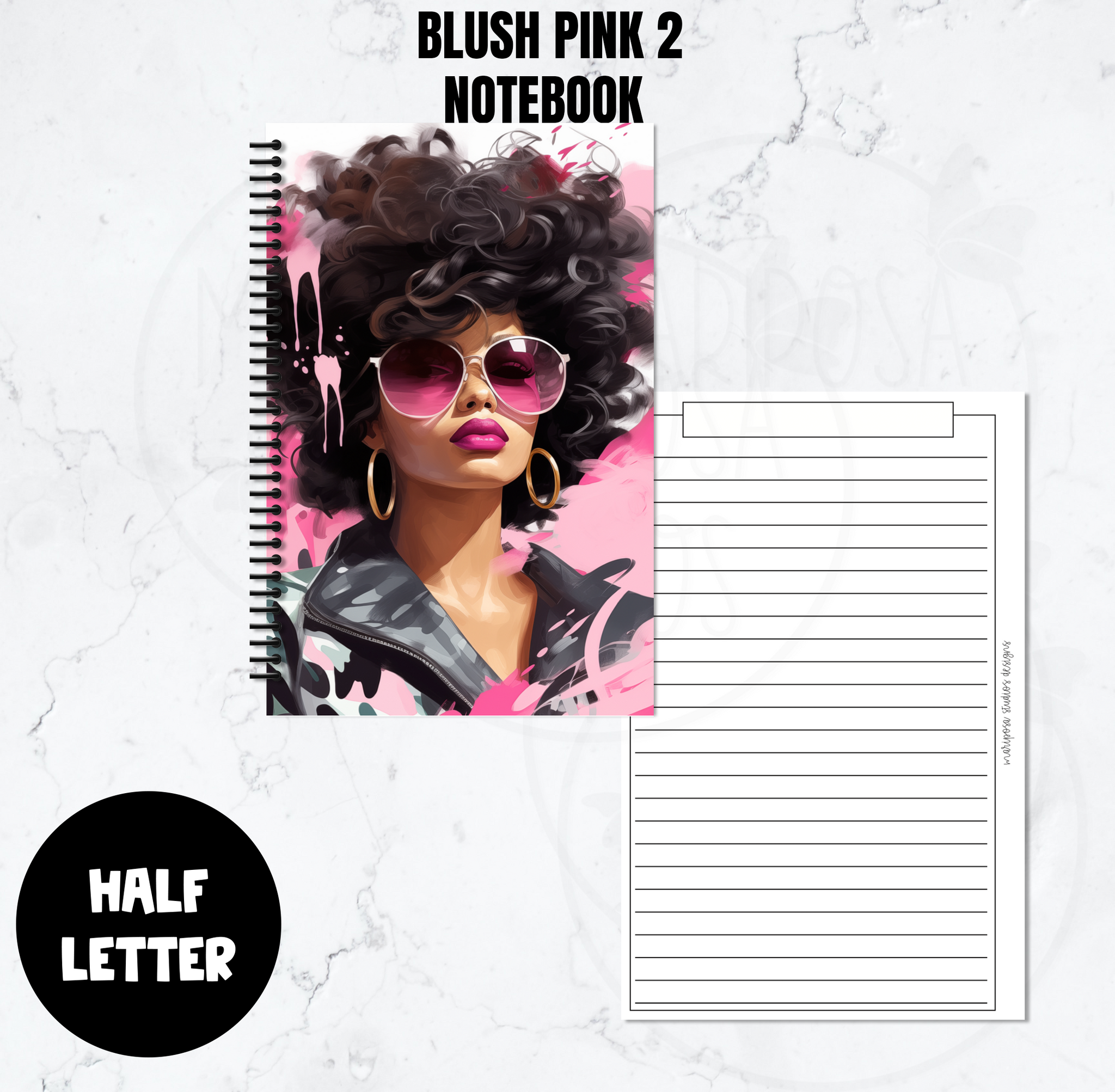 Blush Pink 2 | Spiral Notebook