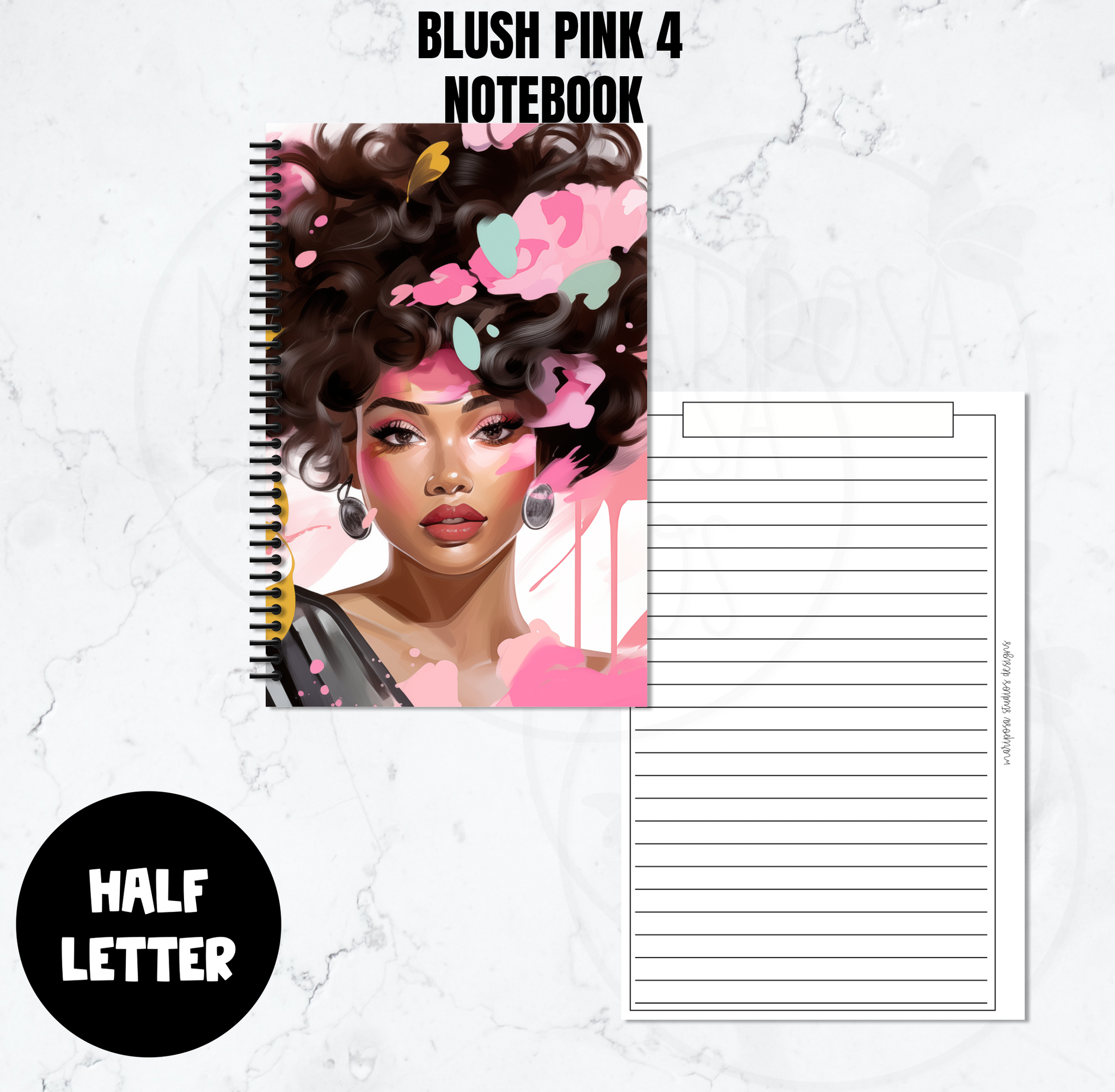 Blush Pink 4 | Spiral Notebook