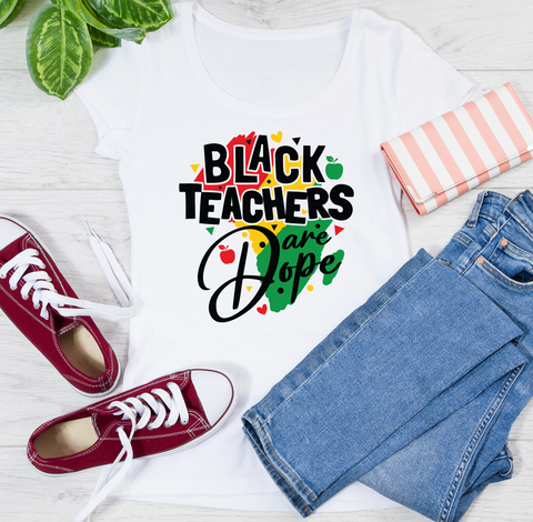 Black Teachers are Dope T-Shirt