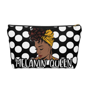Melanin Queen 1 | Accessory Pouch w T-bottom
