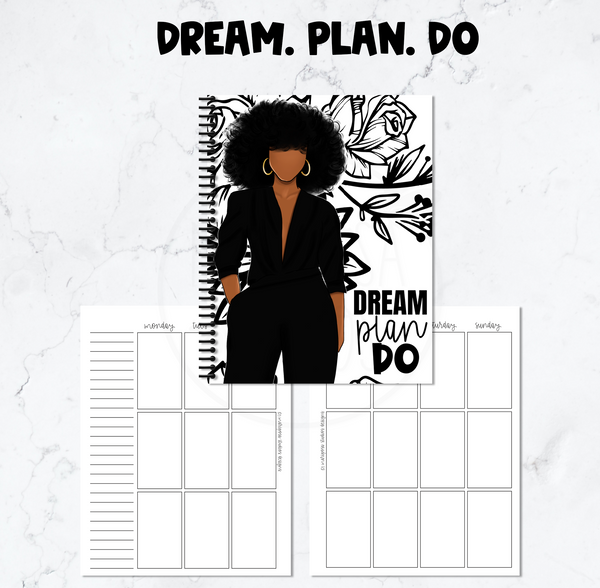 Dream.Plan.Do Weekly Vertical Planner