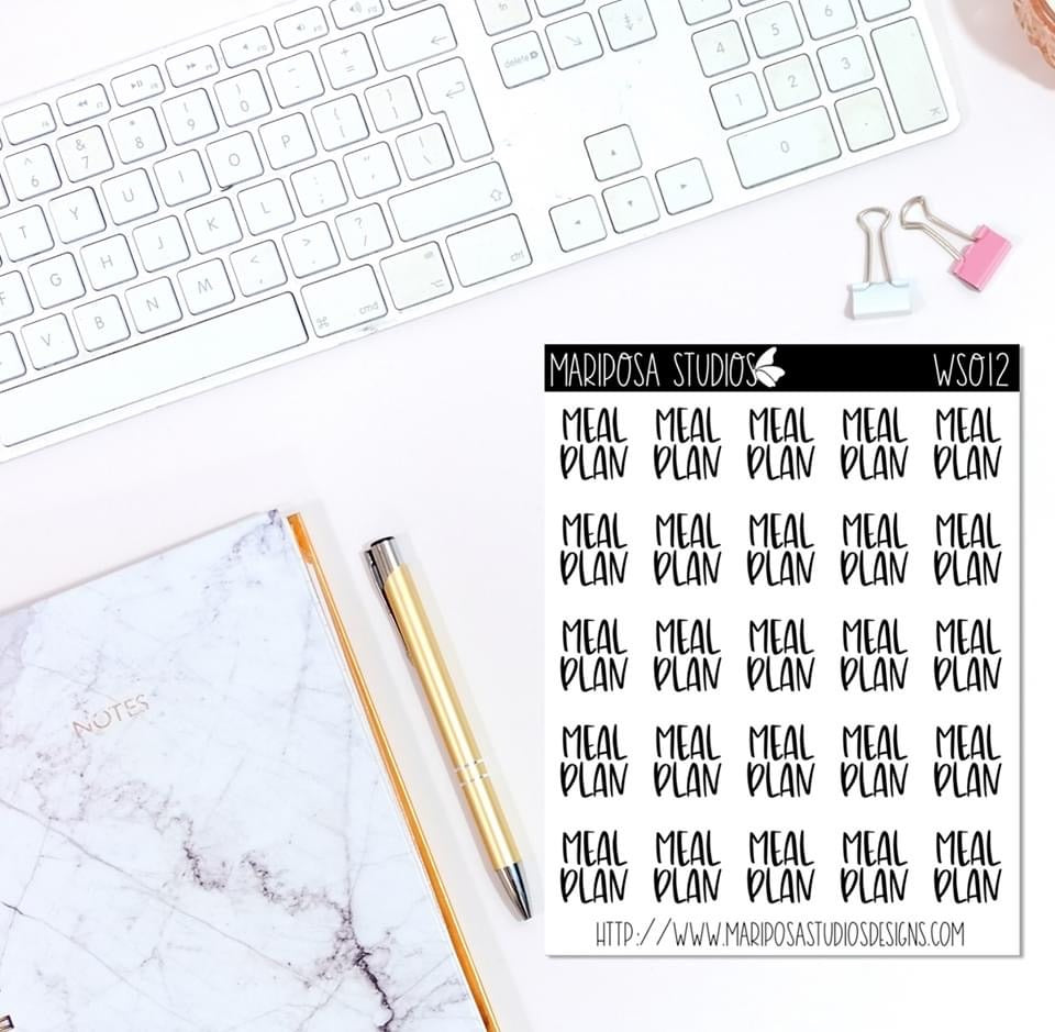Functional Words | WS012 - Planner Stickers