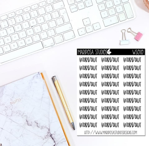 Functional Words | WS010 - Planner Stickers