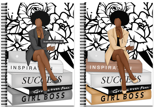 Girl Boss Spiral Notebook