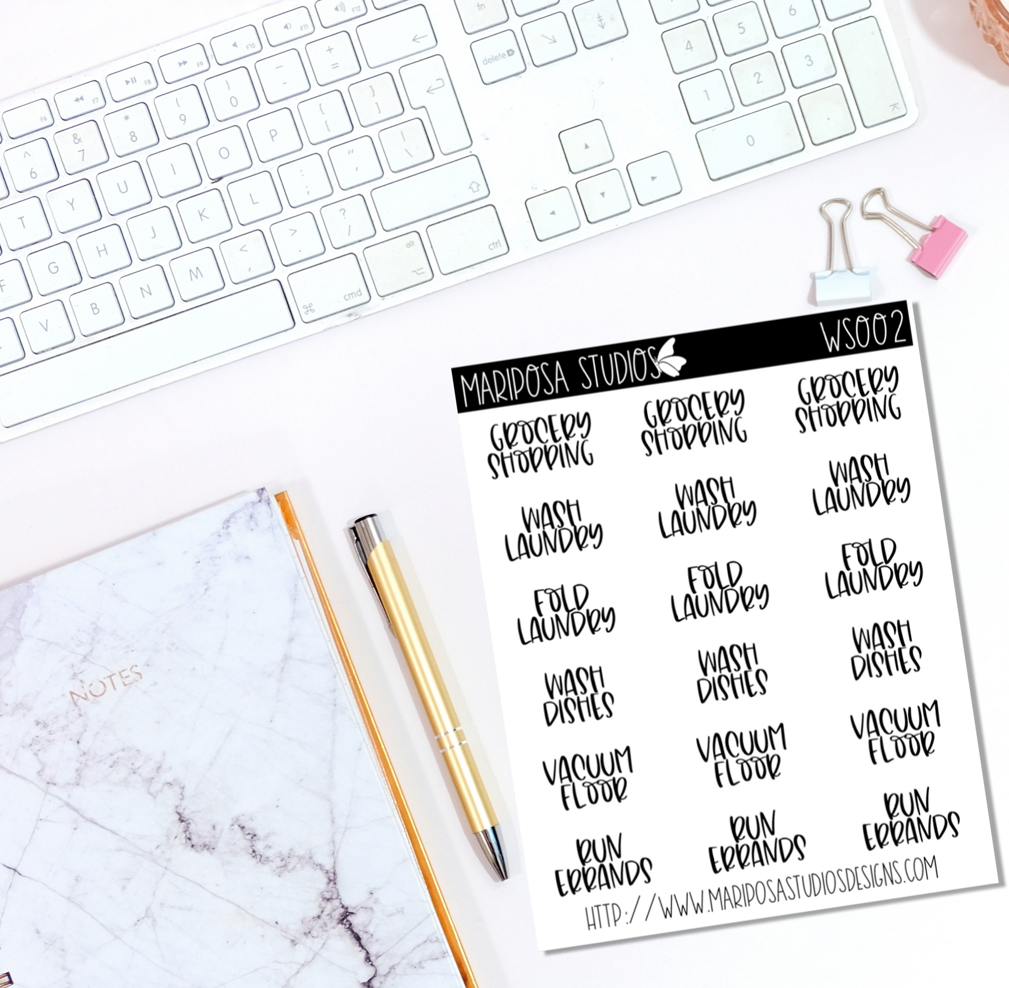 Functional Words | WS002 - Planner Stickers
