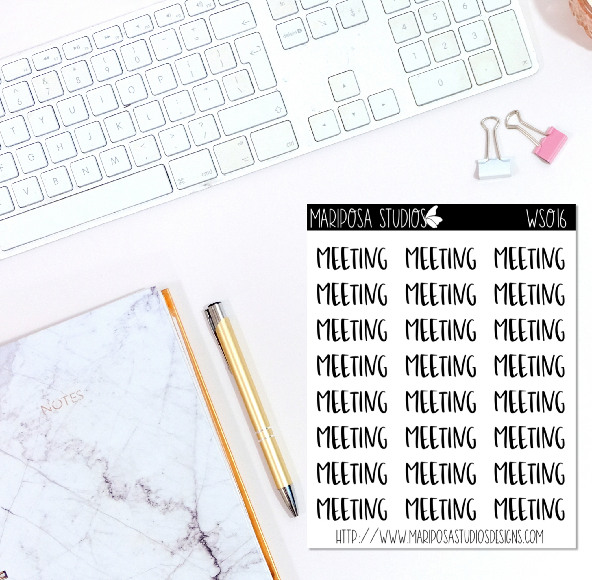 Functional Words | WS016 - Planner Stickers